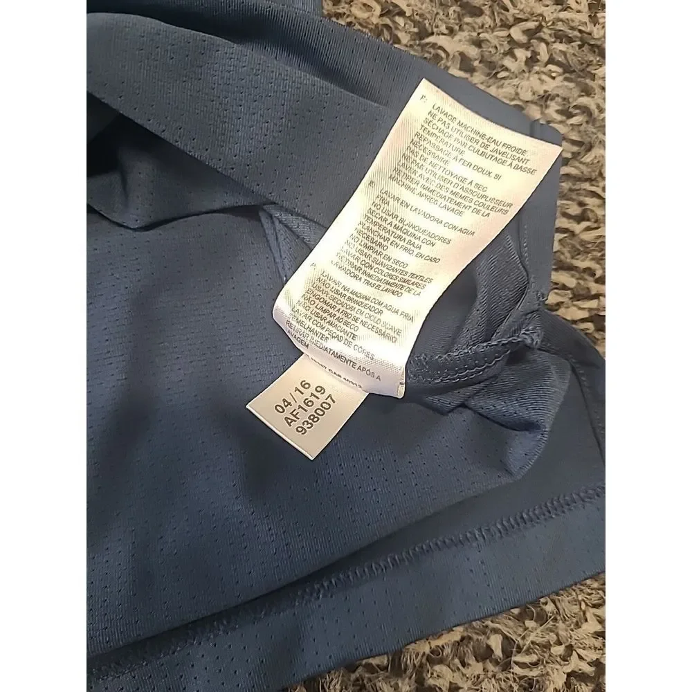 Adidas‎ Golf USA Blue Gray Red Polo Shirt Size XL Performance